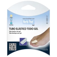 Tubo elastico tutto gel polimerico: allevia, previene l'attrito e protegge la pelle dei piedi