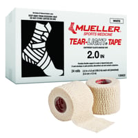 Confezione di cerotti elastici adesivi Mueller Tear-Light Tape® bianchi, facili da strappare - Varie misure Confezione di cerotti elastici adesivi Mueller Tear-Light Tape® bianchi, facili da strappare - Varie misure