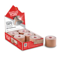 Nastro kinesiologico Mueller, bendaggio neuromuscolare in vari colori - Rotolo continuo da 5 cm x 5 m (6 unità)