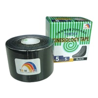 Nastro kinesiologico Temtex colore nero (5 cm X 5 m)