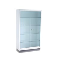 Vetrina anticamera in acciaio smaltato (160X35X90)