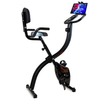 Cyclette Tecnovita EVO B1500 con schienale + supporto per cellulare e tablet: il suo design esclusivo con schienale ti offre il massimo comfort senza pari