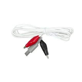 Cavo con clip a coccodrillo da 3,5 cm: compatibile con l'elettrostimolatore per agopuntura ITO ES-130