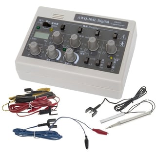 Stimolatore elettroagopuntura AWQ-104L + Finder: dotato di quattro canali di uscita