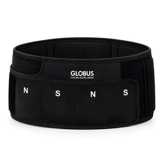Elettrovalvola Globus Active per magnetoterapia di anca e lombalgia.