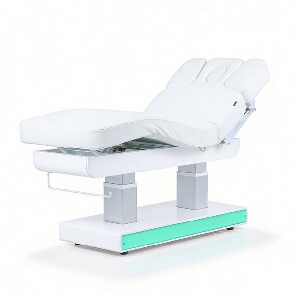 MUSE+ Lettino spa elettrico a 4 motori con riscaldamento