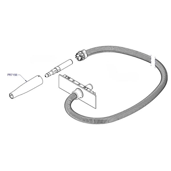 Corpo esterno in plastica del manipolatore micromotore Mariotti Vortix 3