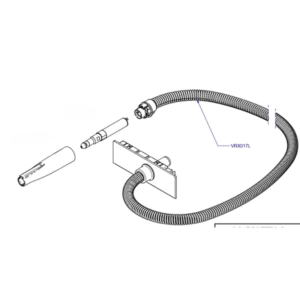 Nuovo tubo flessibile LED per aspirapolvere Vortix per VRX3L (con luce LED)