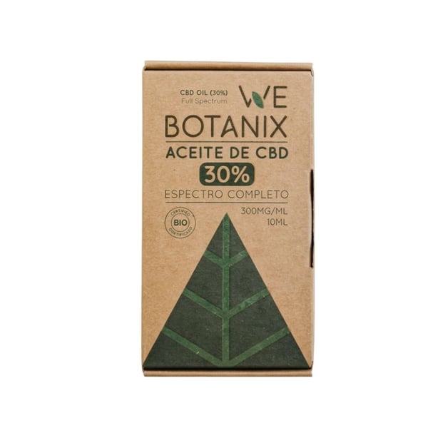Olio di CBD 30% BIO 10ml WeBotanix: Da canapa biologica e agricoltura biologica al 99%