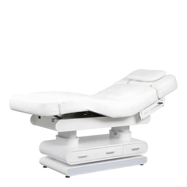 Lettino da trattamento SPA POST per centri benessere, cliniche e centri estetici con riscaldamento: 4 motori