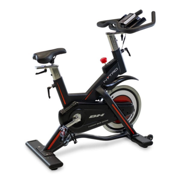 Cyclette da casa: BH Fitness Nytro H9177 con sistema di resistenza magnetica e monitor LCD multifunzione.