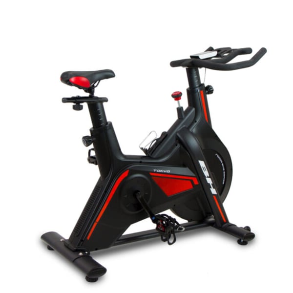 Cyclette esteticamente gradevole per uso domestico: BH Fitness Tokyo H9181 con sistema di resistenza magnetica e schermo LCD.
