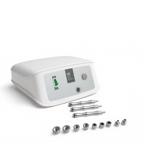 Utech Dermabrasion, dispositivo professionale per microdermoabrasione con punte diamantate.