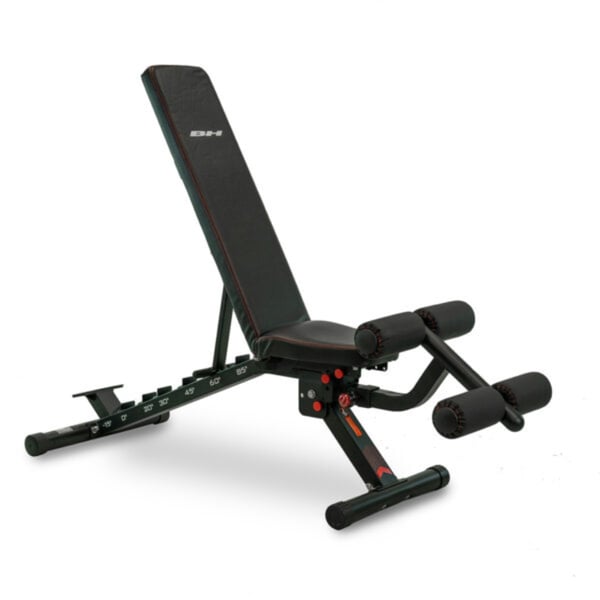 Panca pesi regolabile per uso domestico: Panca pesi regolabile BH Fitness G322 con design compatto e imbottitura ergonomica