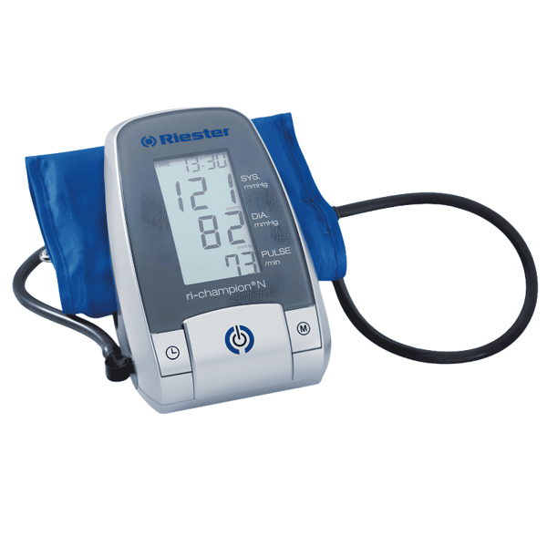 Misuratore di pressione sanguigna digitale automatico Riester ri-champion® N con bracciale 