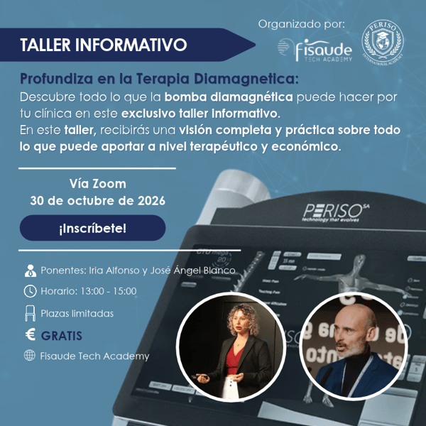 WORKSHOP INFORMATIVO: Approfondimento sulla Terapia Diamagnetica. Una panoramica completa e pratica dei suoi benefici terapeutici ed economici - VIA ZOOM - 30 ottobre 2026