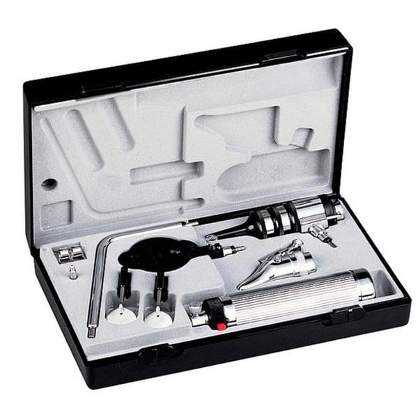 Set di aspirapolvere Riester Econom. 2,7V / XL 2,5V, comando per batterie tipo C con reostato