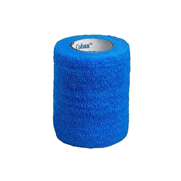 Benda coesiva 3M™ Coban™: blu, 5 cm x 4,5 m