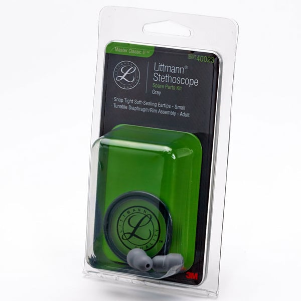 Kit di Pezzi di Ricambio Fonendoscopio Littmann Master Classic, colore grigio