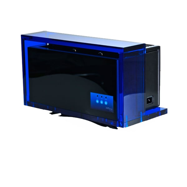 AERSwiss Pro Blue: ionizzatore d'aria bipolare per trattamento aria e servizi igienico-sanitari fino a 26 m²