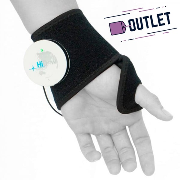 AcuWrist Wrap Hidow: fascia da polso per trattamenti di elettroterapia con dispositivi Tens-EMS Hidow - OUTLET