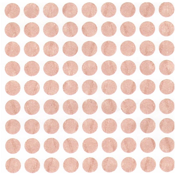 Adesivo di carta circolare ipoallergenico traspirante 9 mm (500 unità)