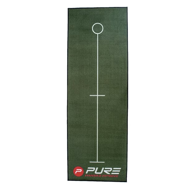 Tappeto di Lancio Golf Pure2Improve: Simula le condizioni reali del putting green (80 x 237 cm)