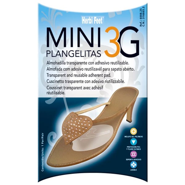 Pad Miniplangelitas 3G (venduto in coppia)