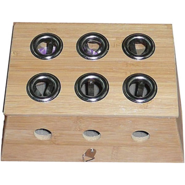 Applicatore in Legno per Moxibustione: 6 Sigari