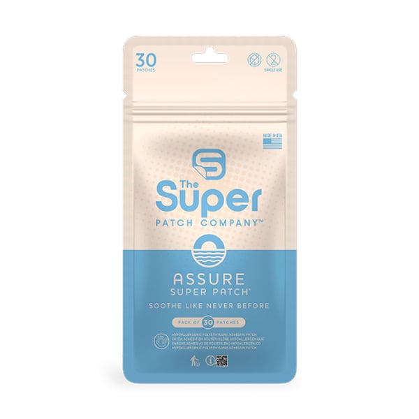 Assure Super Patch - Confezione da 30 cerotti. Tecnologia vibrotattica VTT 2.0 per contribuire a ridurre la nausea e il mal d'auto.