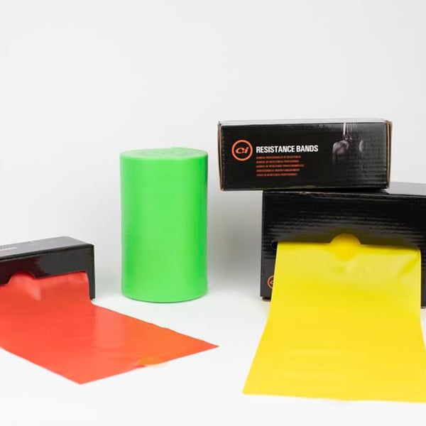 Elastico - rotoli da 45 metri (diversi colori - resistenze)