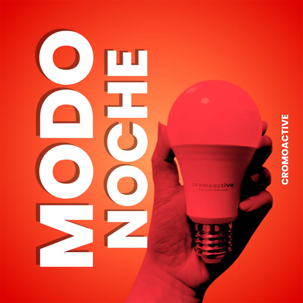 Lampadina a luce rossa, modalità notturna senza sfarfallio: 0% di luce blu per un sonno migliore.