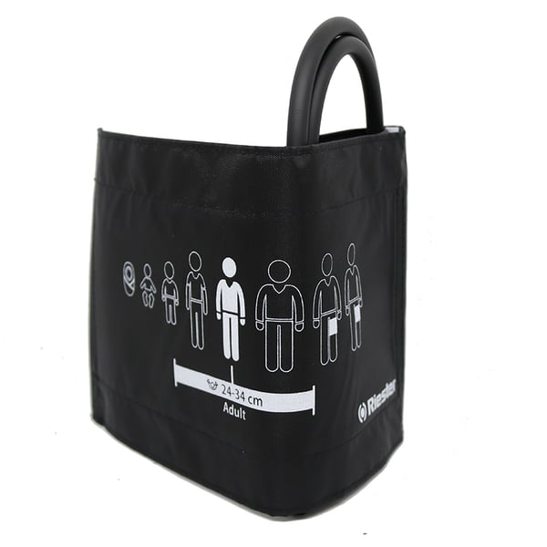 Bracciale in velcro per adulto per sfigmomanometro aneroide antiurto Riester Precisely N