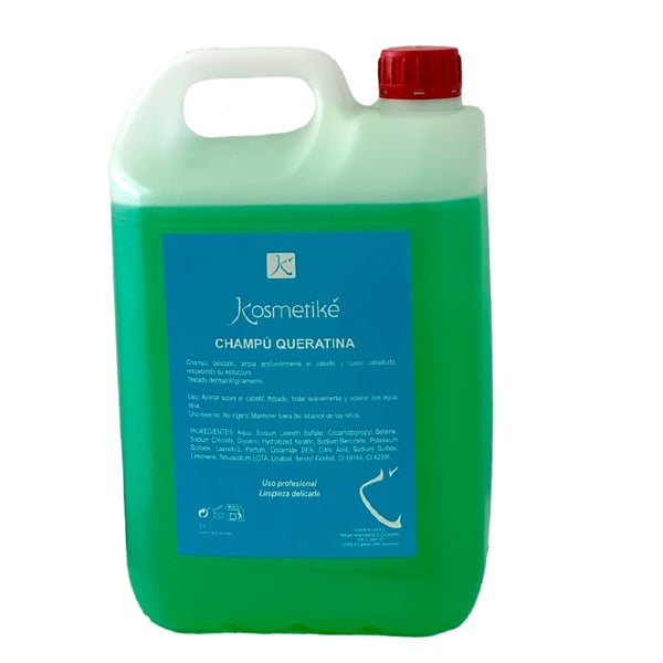 Shampoo alla cheratina Kosmetiké. Formato Professionale 5 litri