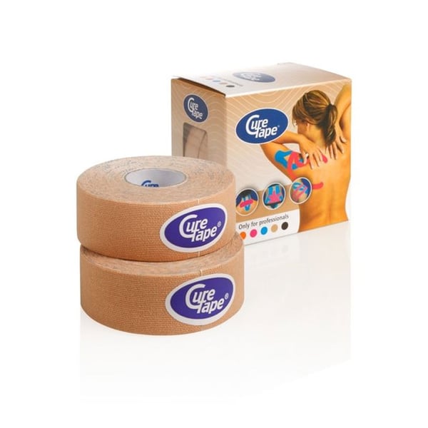 Cure Tape 2,5 cm x 5 m colore naturale (2 unità)