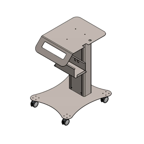 Trolley compatibile: ecografi Chison SonoEye