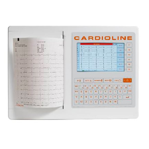 Elettrocardiografo ECG200S: 12 canali e stampa A4
