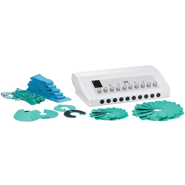 Elettrostimolatore per ginnastica passiva U-Tech con 10 uscite: Ideale per dimagrimento e tonificazione muscolare