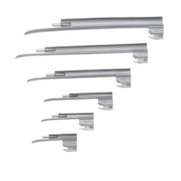 Spatola per laringoscopio Riester ri-standard con lampada a vuoto senza F.O. 2.7V Miller