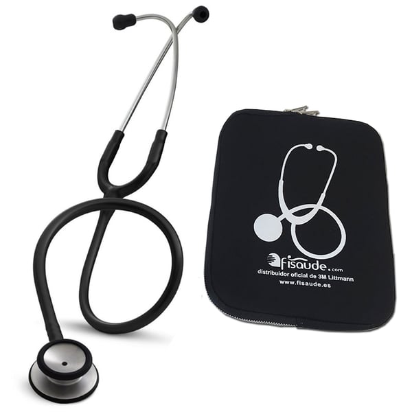 Littmann Stetoscopio Classic II SE (colore nero) + regalo imbottiti manicotto protettivo