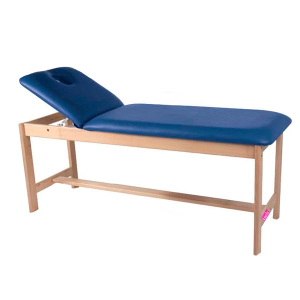 Lettino fisso in legno, 2 sezioni ed altezza fissa Kinefis Umea 182 x 62