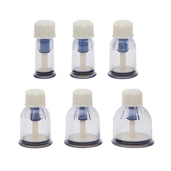 Valigetta di ventose magnetizzate (sei unità): genera una grande congestione sanguigna