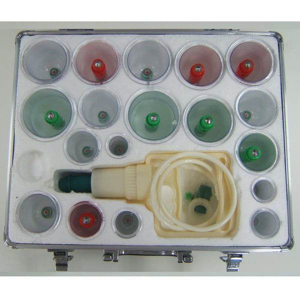 Valigetta con Ventose (18 Ventose + Pistola)