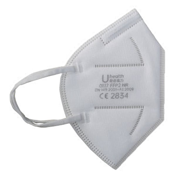 Mascherine FFP2 con certificazione europea CE (confezionate singolarmente - scatola da 50 unità)