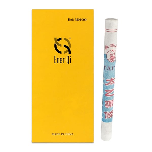 Moxa pura miscelata con fumo Tai yi Ener-Qi (10 unità): Ideale per la moxibustione indiretta