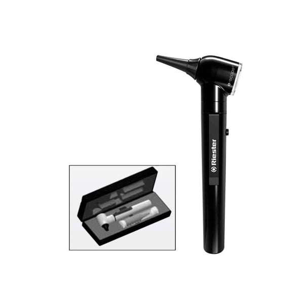 Otoscopio Riester e-scope Fibra Ottica LED 3.7V in valigetta (due colori disponibili)