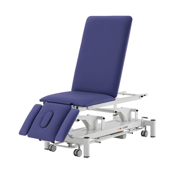 Tavolo elettrico Galley Coinfycare: sette sezioni, triplo motore, rivestimento in PU e braccioli pieghevoli per estetica professionale e fisioterapia