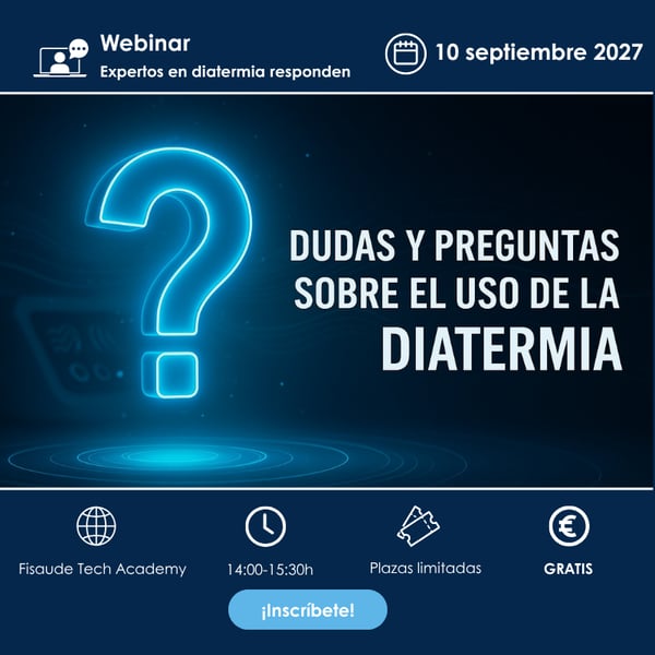 WEBINAR: Risposte degli esperti di diatermia - Via Zoom - 10 settembre 2027