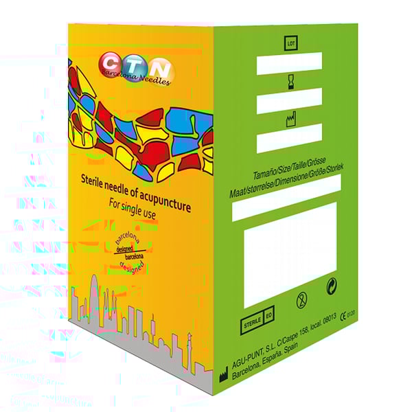 Ago per agopuntura Agupunt CTN: il miglior rapporto qualità prezzo sul mercato europeo (100 unità)