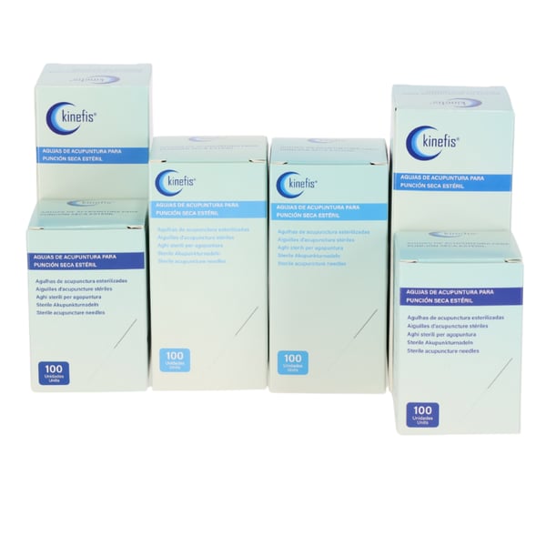 Aghi per agopuntura sterili Kinefis Dry Needling – Varie misure (scatole da 100 unità)